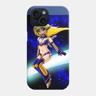 Comet Riding Botgirl Phone Case