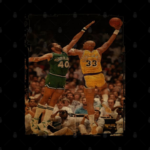 Kareem Abdul Jabbar Vintage by CAH BLUSUKAN