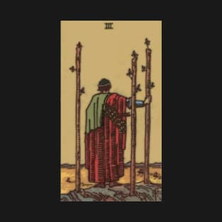 Tarot Card = Three of Wands T-Shirt