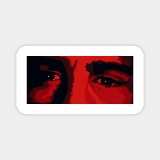 Eyes of God's Lonely Man Magnet