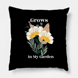 Flower Garden Minimalist Color Beautiful Since Pillow