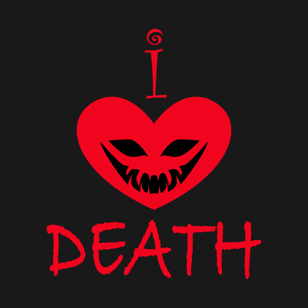 I Heart Death by Wickedcartoons