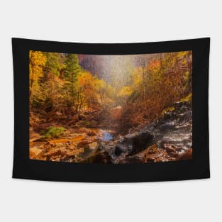 Trail to Emerald Pools Tapestry