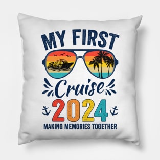 My First Cruise 2024 Pillow