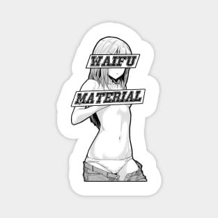 WAIFU MATERIAL - SAD JAPANESE ANIME AESTHETIC Magnet