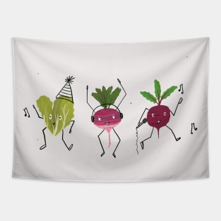 Vegetarian party Tapestry