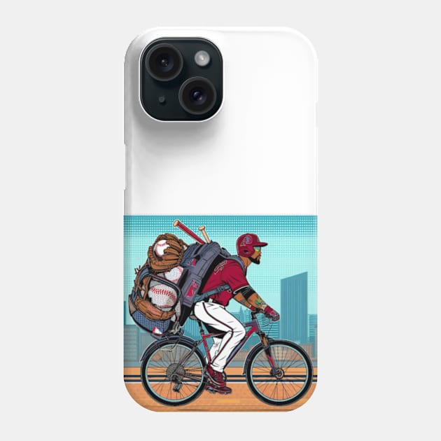 Cycling Arizona Phone Case by p3p3ncil