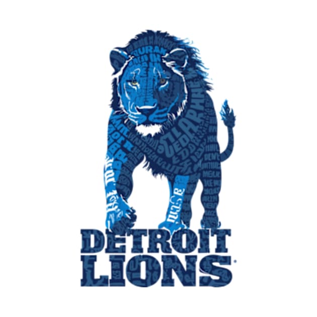 Detroit Lions by TshirtMA