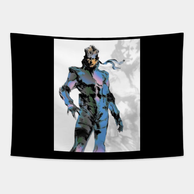 Solid Snake Tapestry by Century Wizard 