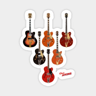 Chet Atkins Iconic Guitars Magnet