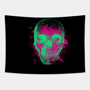 Neon Skull Tapestry