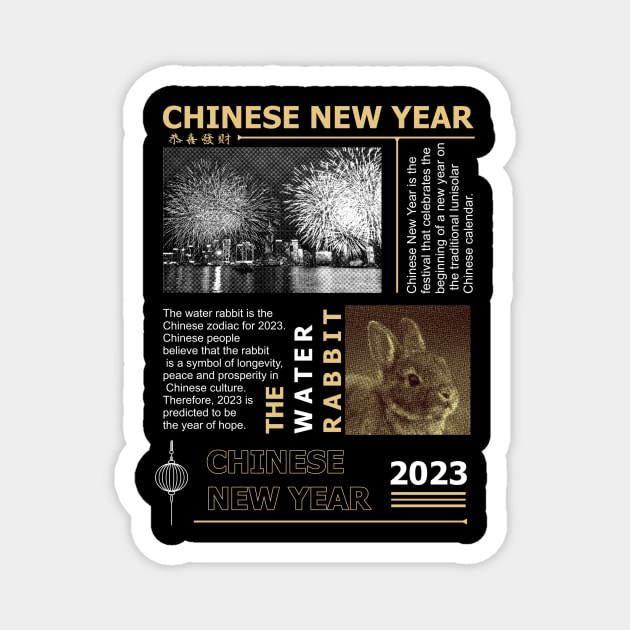 Chinese New Year Magnet by ArtAhmad_103