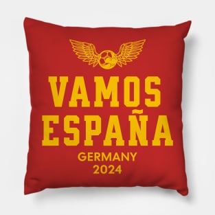 Vamos España Germany 2024 Soccer Pillow