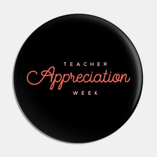 Teacher appreciation week Pin