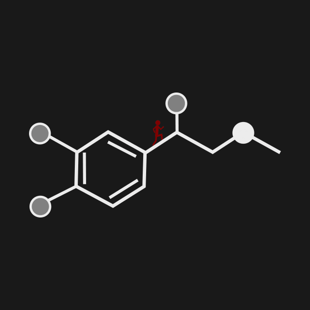 adrenaline molecule by nv-arty