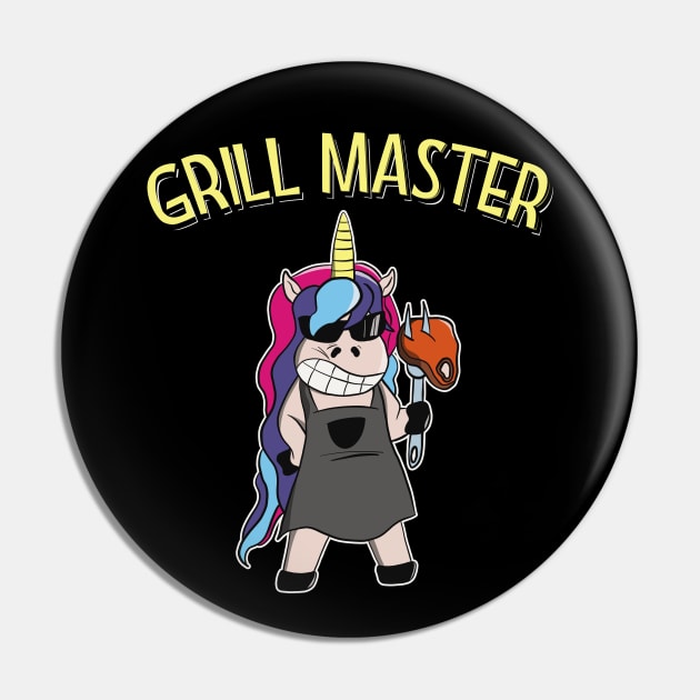 BBQ Unicorn Pin by Foxxy Merch