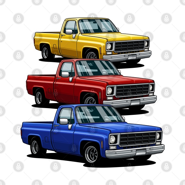 Chevy C10 Pickup truck by Markaryan