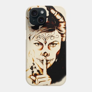 Skull girl Phone Case