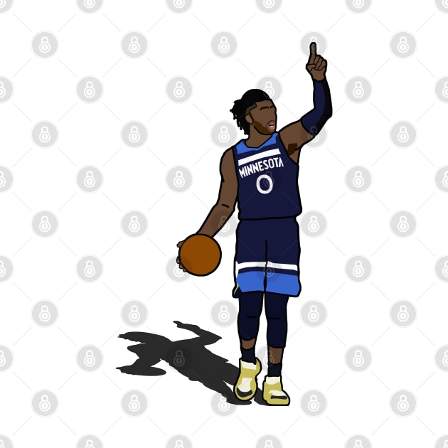 D'Angelo Russell - Minnesota Timberwolves by xavierjfong