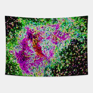 Black Panther Art - Glowing Edges 481 Tapestry