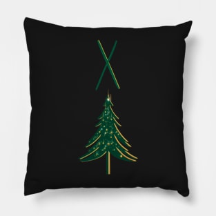 Christmas Playing Card Pillow