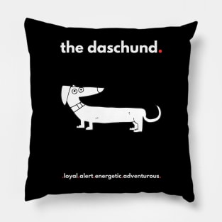 The Daschund Pillow