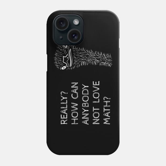 How Can You Not Love Math? Phone Case by donovanh