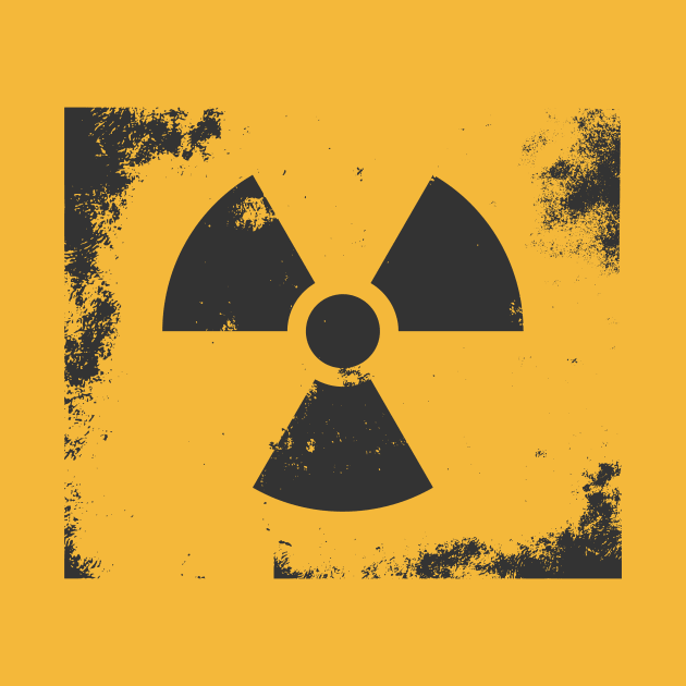 Nuclear Radiation Hazard Symbol by Polyart