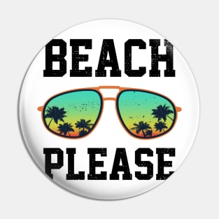 Beach Please Pin