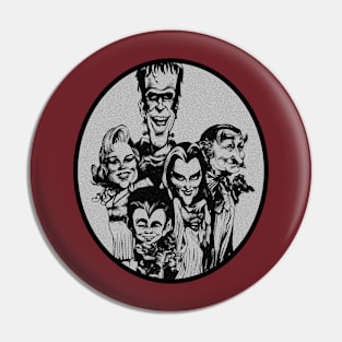 Munster Family Potrait Pin