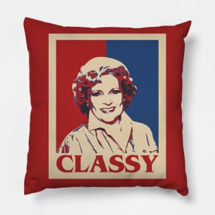 Rose Nylund The Golden Girls Pop Art Style Pillow