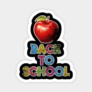 Back To School Apple For Teacher Magnet