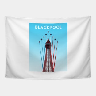 Blackpool Tower and Red Arrows, UK Tapestry