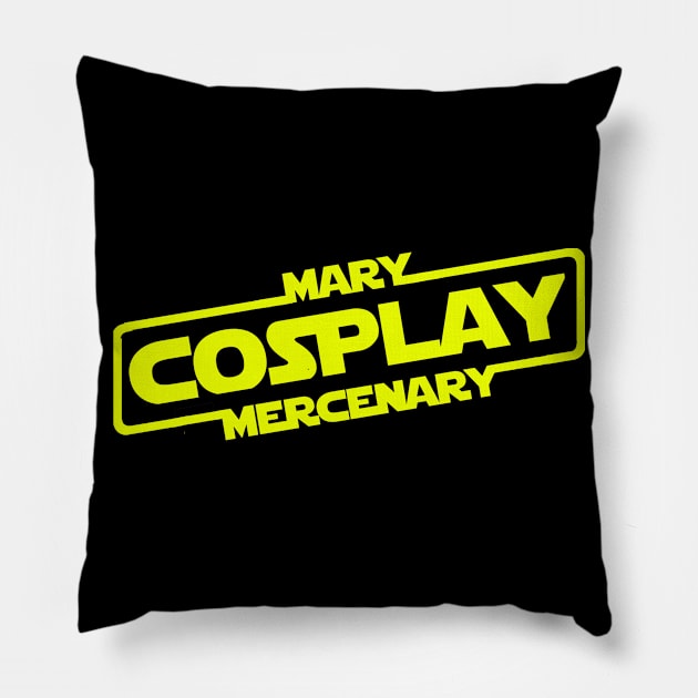 Mary Mercenary Cosplay Strikes Back Pillow by ROMAcollectibles