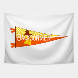 Jacksvonille Flag Pennant Tapestry