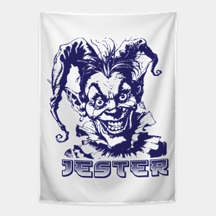 Creepy Jester Tapestry