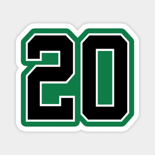 Number 20 Magnet