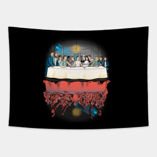 Stranger dinner Tapestry