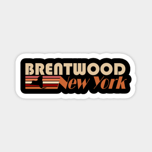 vintage 1980s style Brentwood, New York Magnet