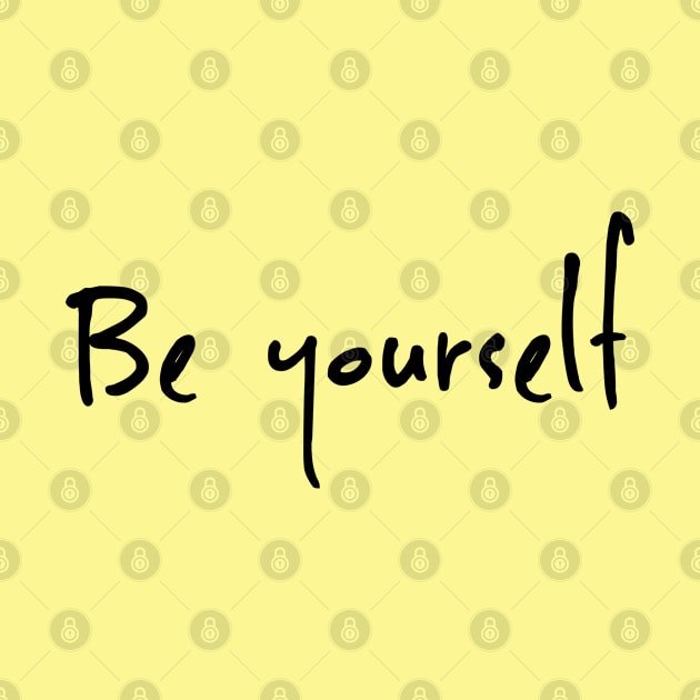 Be yourself by pepques
