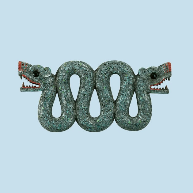 Double Headed Aztec Serpent by los-ancients