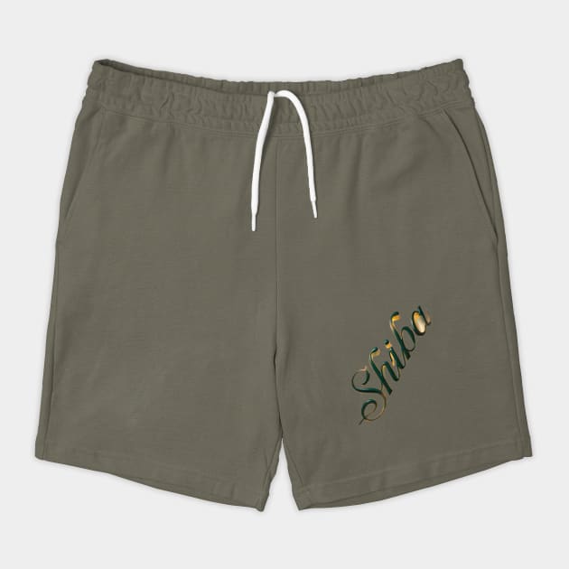 Style Shiba Aesthetic Green & Gold Colors by animegirlnft
