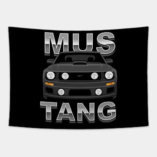 Black Mus Tang American Muscle Vehicle 2009 GT Tapestry