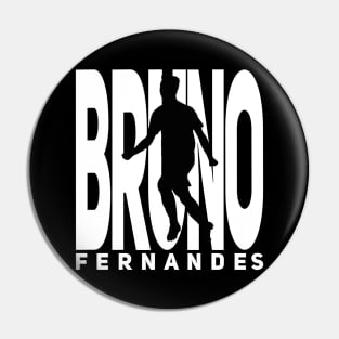 Bruno Fernandes silhouette Pin
