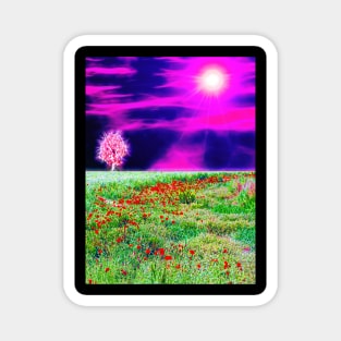 Poppy Field Magnet