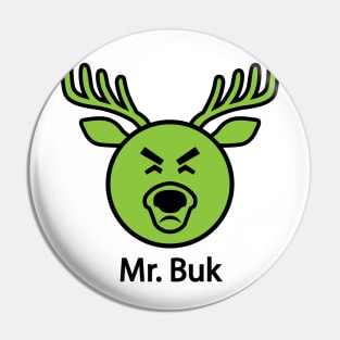 Mr. Buk (Mr. Yuk's Offspring) Pin