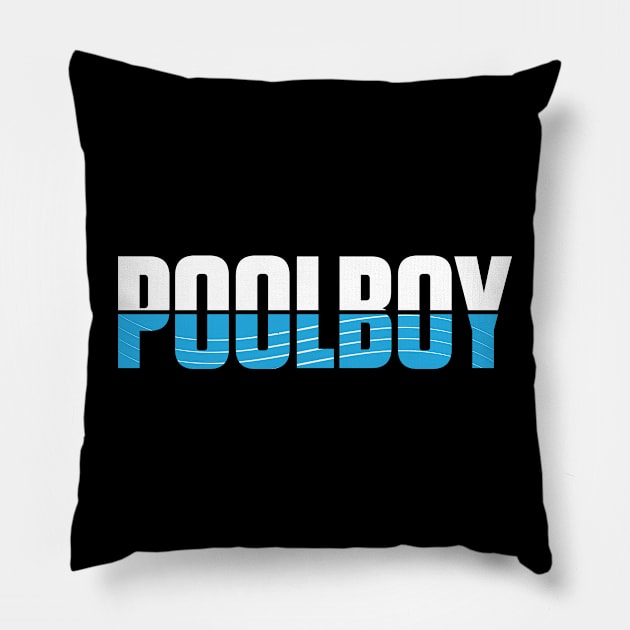 Poolboy Lifeguard Swimming Pool Pillow by Streetwear KKS