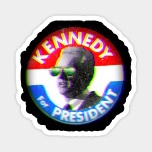 KENNEDY FOR PRESIDENT WITH SHADES Magnet