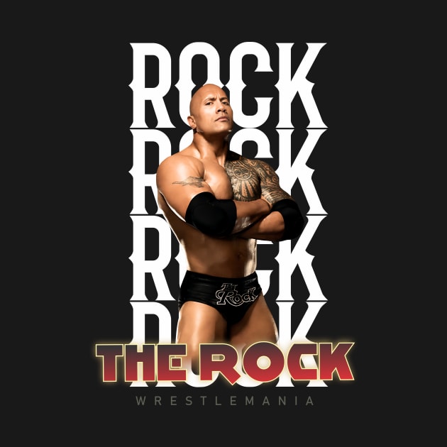 Wrestle Star The rock by cokistick