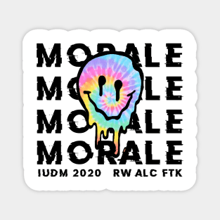 Morale Smiley Magnet